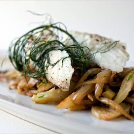 OVEN ROASTED FISH w/FENNEL